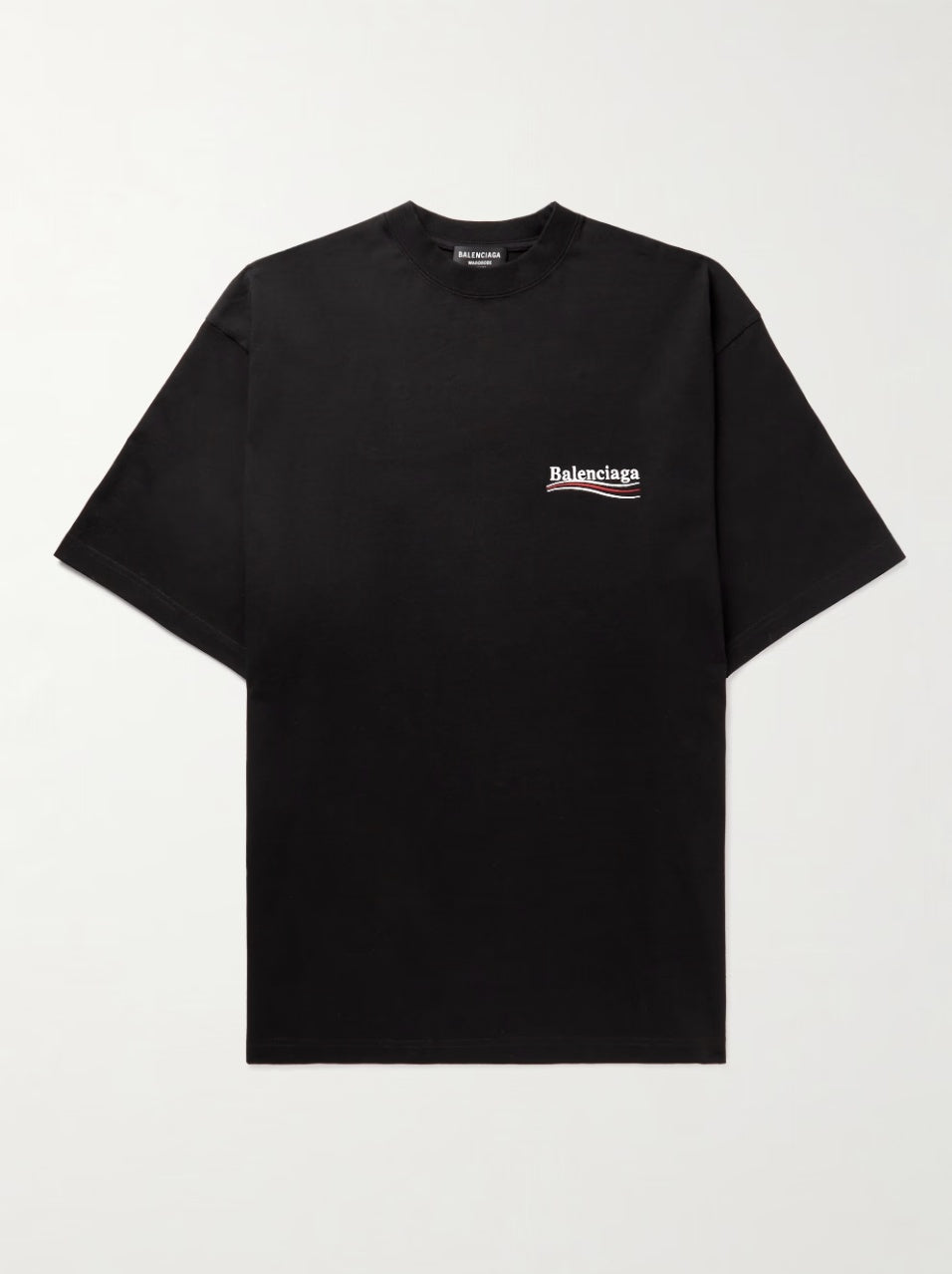 Oversized Black Logo T-Shirt